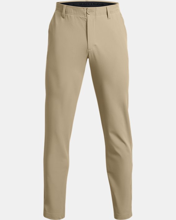 Men's UA Drive Tapered Pants, Brown, pdpMainDesktop image number 6